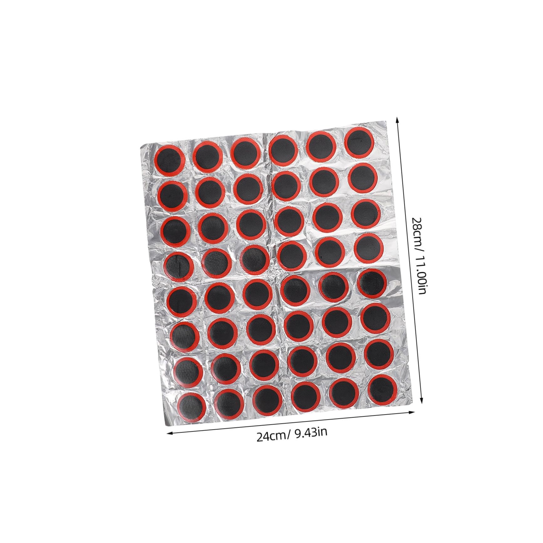 POPETPOP Bike Tire Patches 192pcs Kit Thick Rubber Universal for Bike Car Truck