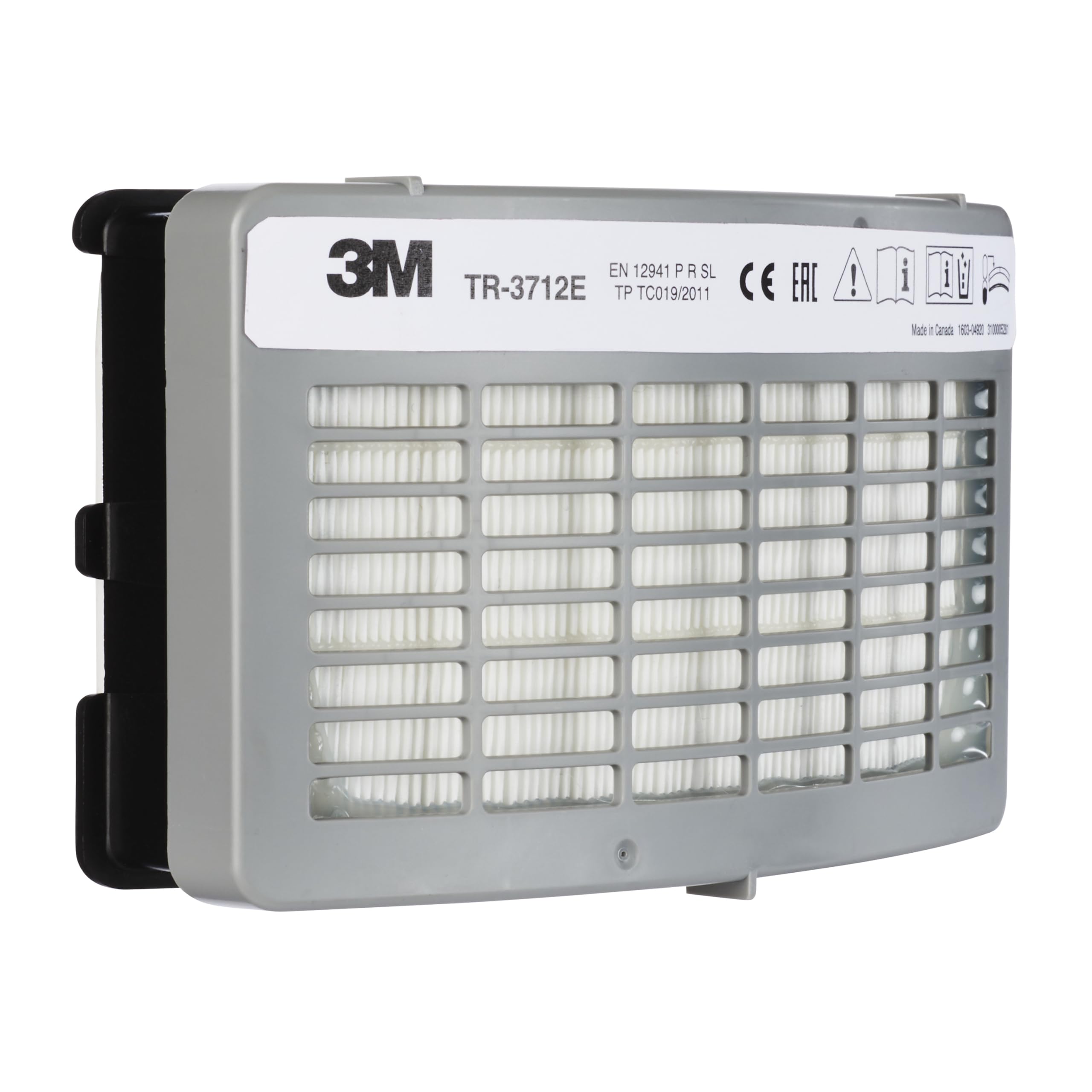 3M Filtre à particules pour appareil respiratoire à ventilation assistée 3M Versaflo, TR-3712E, 1 unité