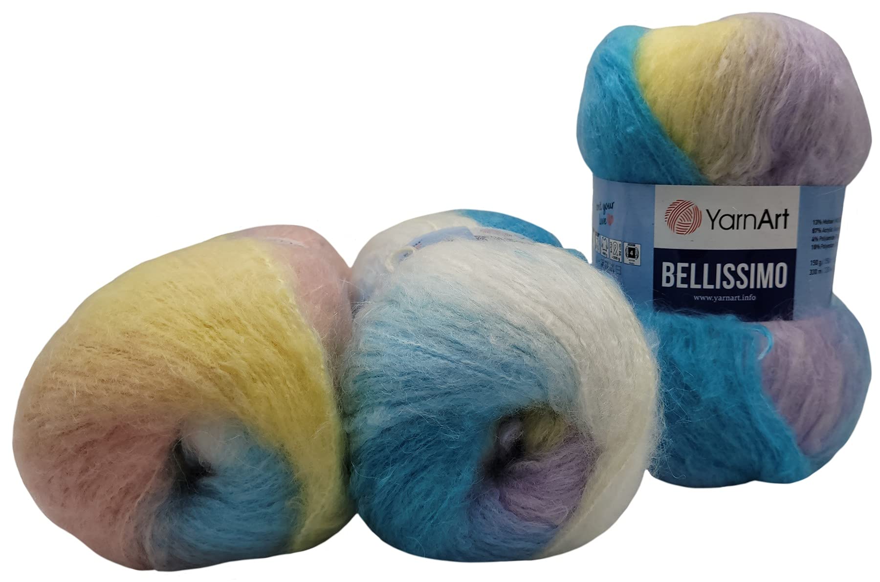 Yarnart Bellissimo 1408 Ebruli Alpaca Yün