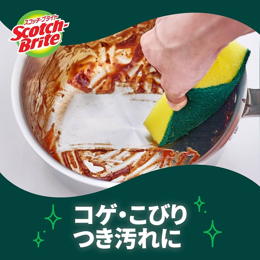 白雪ページ　　ブライト　15個セット Amazon.co.jp: 3M スコッチブライト 抗菌 ウレタン スポンジ たわし
