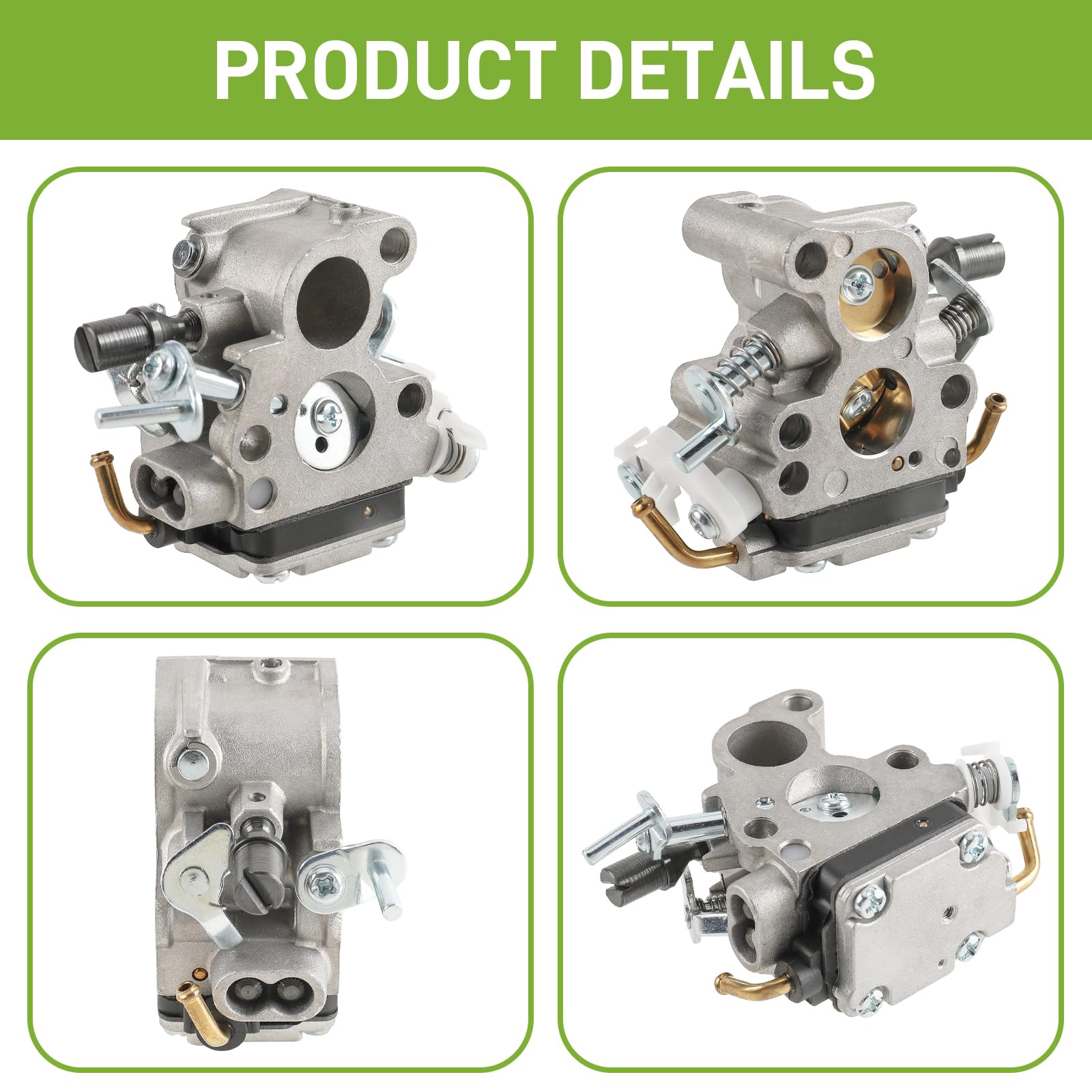Carburateur C1T-EL41 Pour Tronçonneuse Husqvarna 135/140/435/440 Et Partner CS410/CS2240 - Kit De Rechange