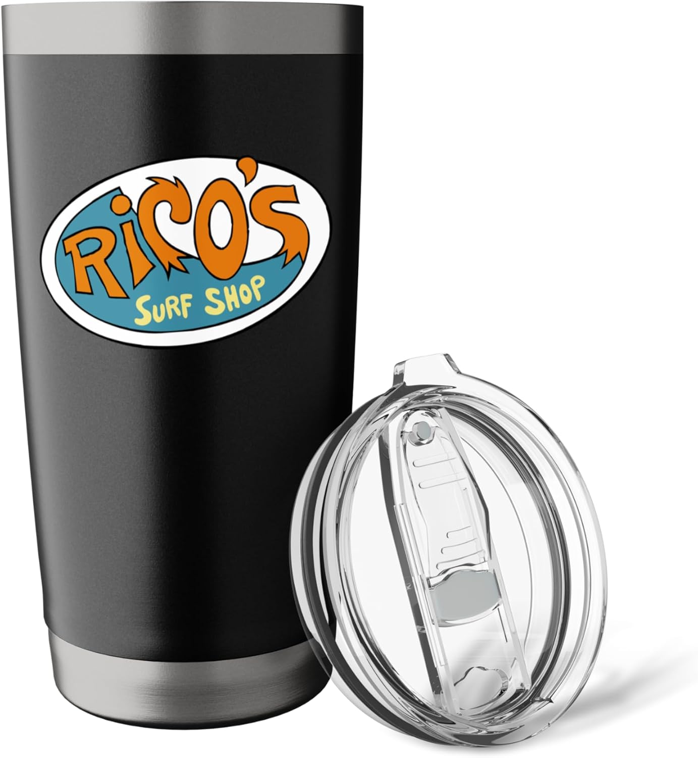 Disney Hannah Montana Rico's Surf Shop Logo Stainless Steel Insulated Tumbler - Image 5