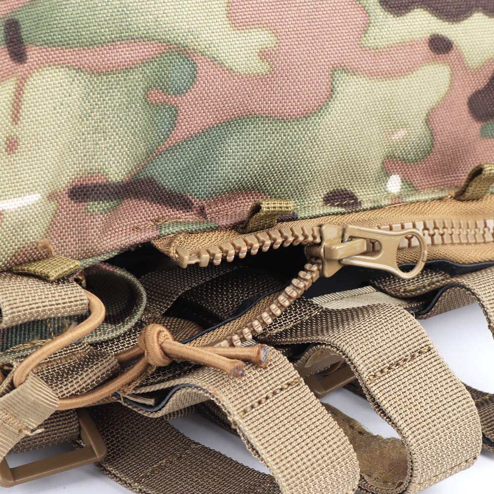 Tactical Panel Zip borsa per marsupio, Borsa per accessori per gilet militare per CPC AVS JPC2.0