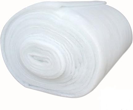 Foamtouch 10 Yards Bonded Dacron Upholstery Grade Polyester Batting 36 Inch Wide