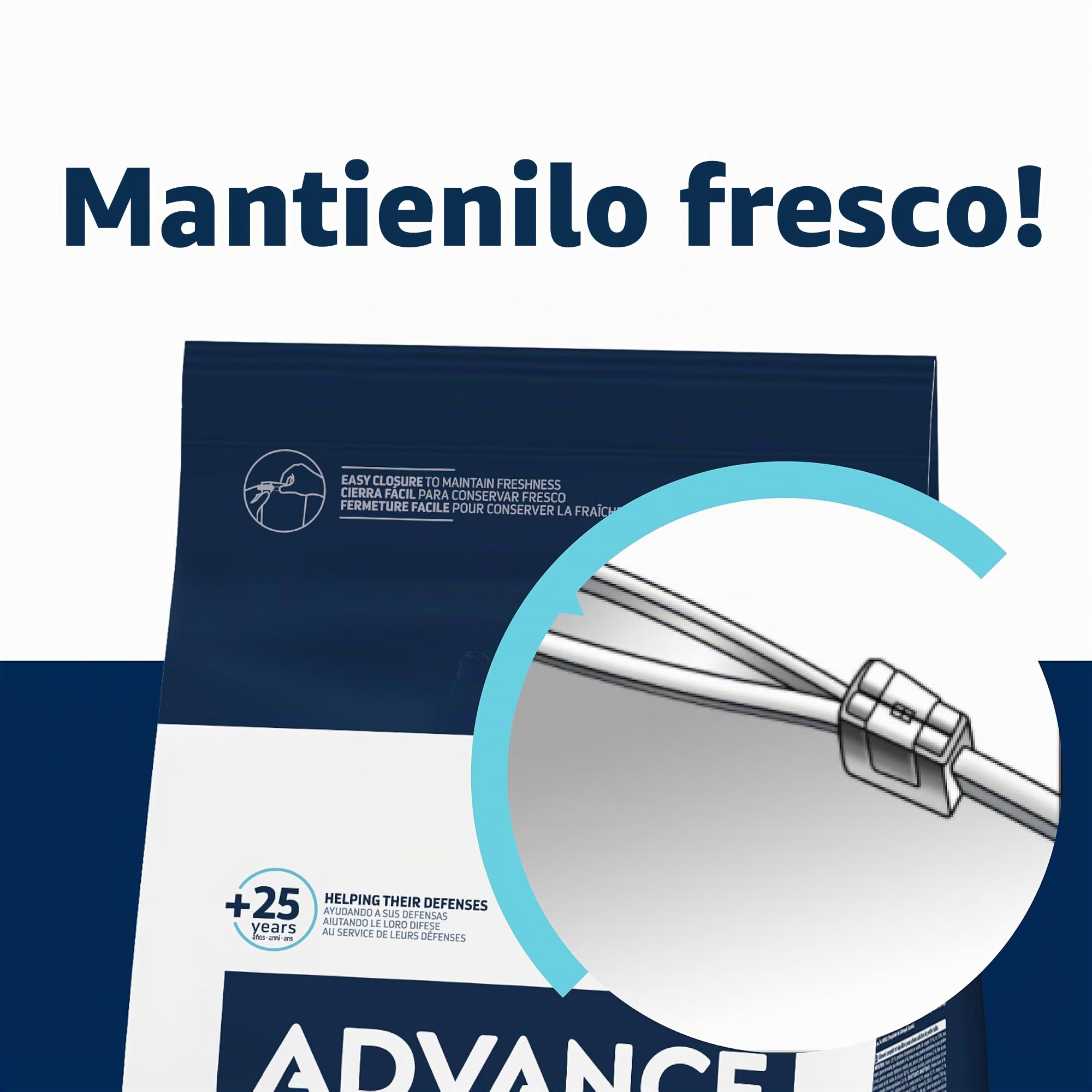 Advance Mini Sensitive Salmon - Cibo per Cani di piccola taglia con sensibilità digestive con Salmone, 7kg