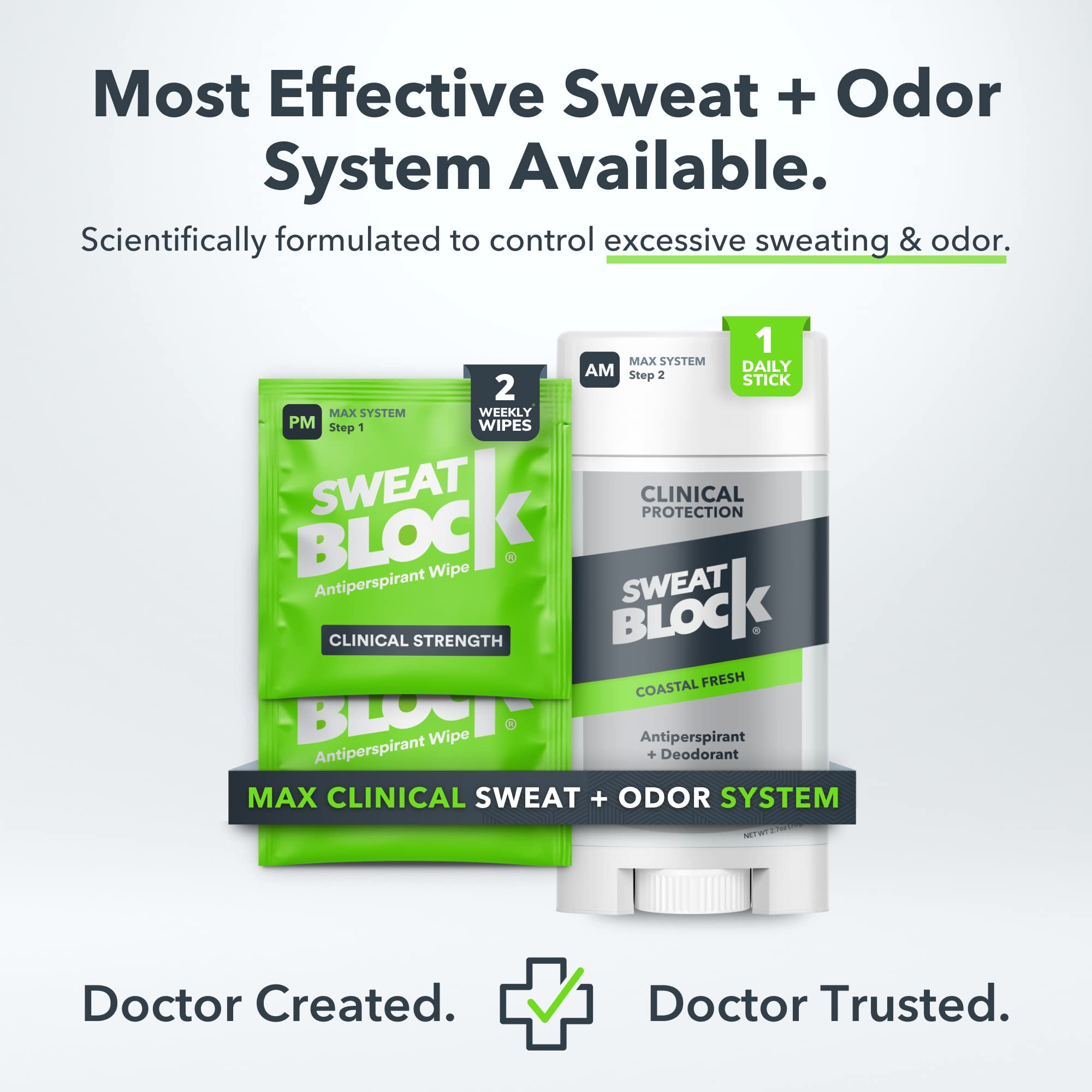 Buy SweatBlock Antiperspirant Deodorant Max Clinical System for Men