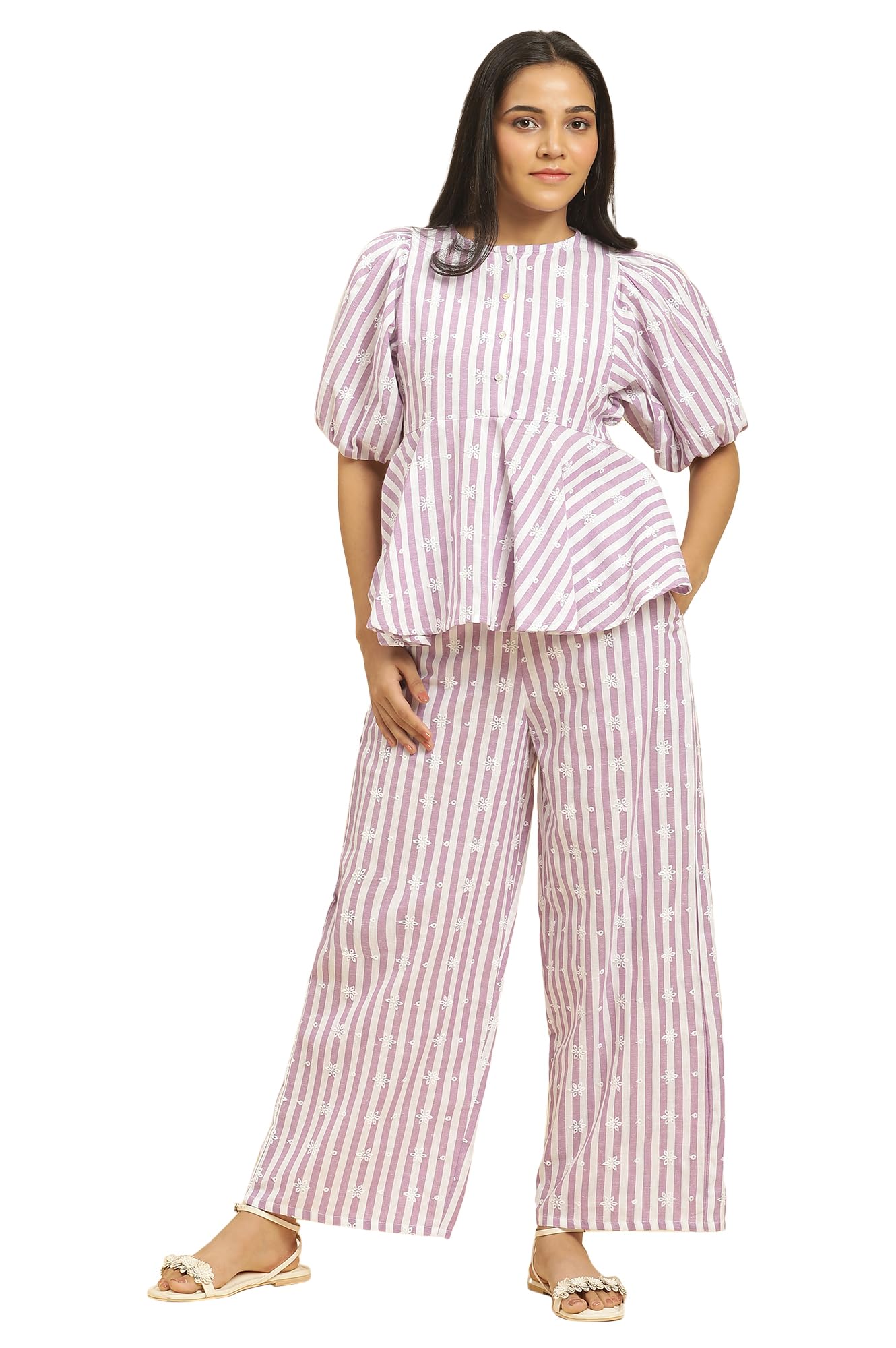 w for woman Womens Top & Straight Pant-picture-41