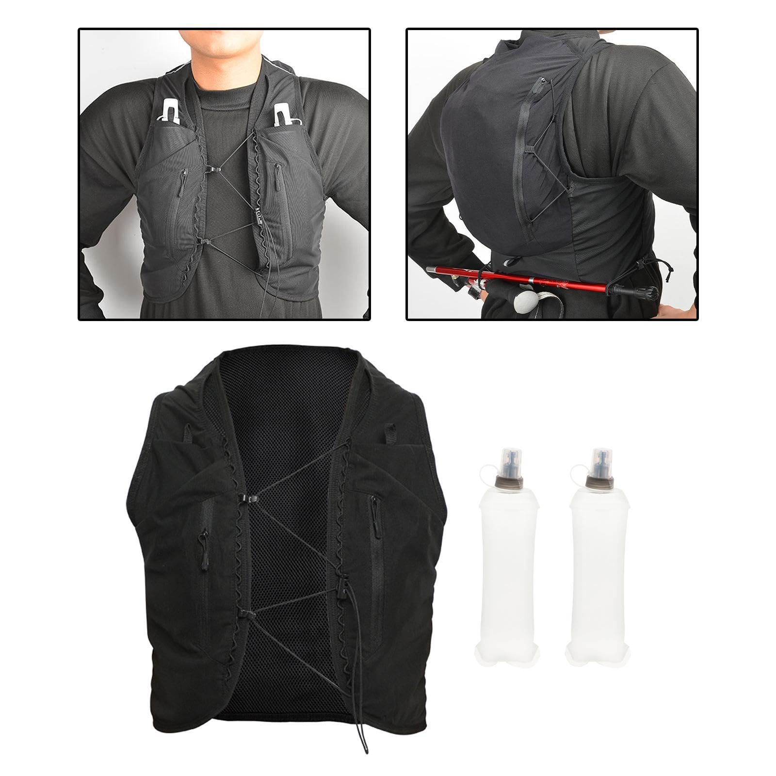 Bolsa de Agua Ajustable, Mochila de hidratación, Chaleco de hidratación, Mochila para Corredores Que disfrutan de Actividades al Aire Libre, para
