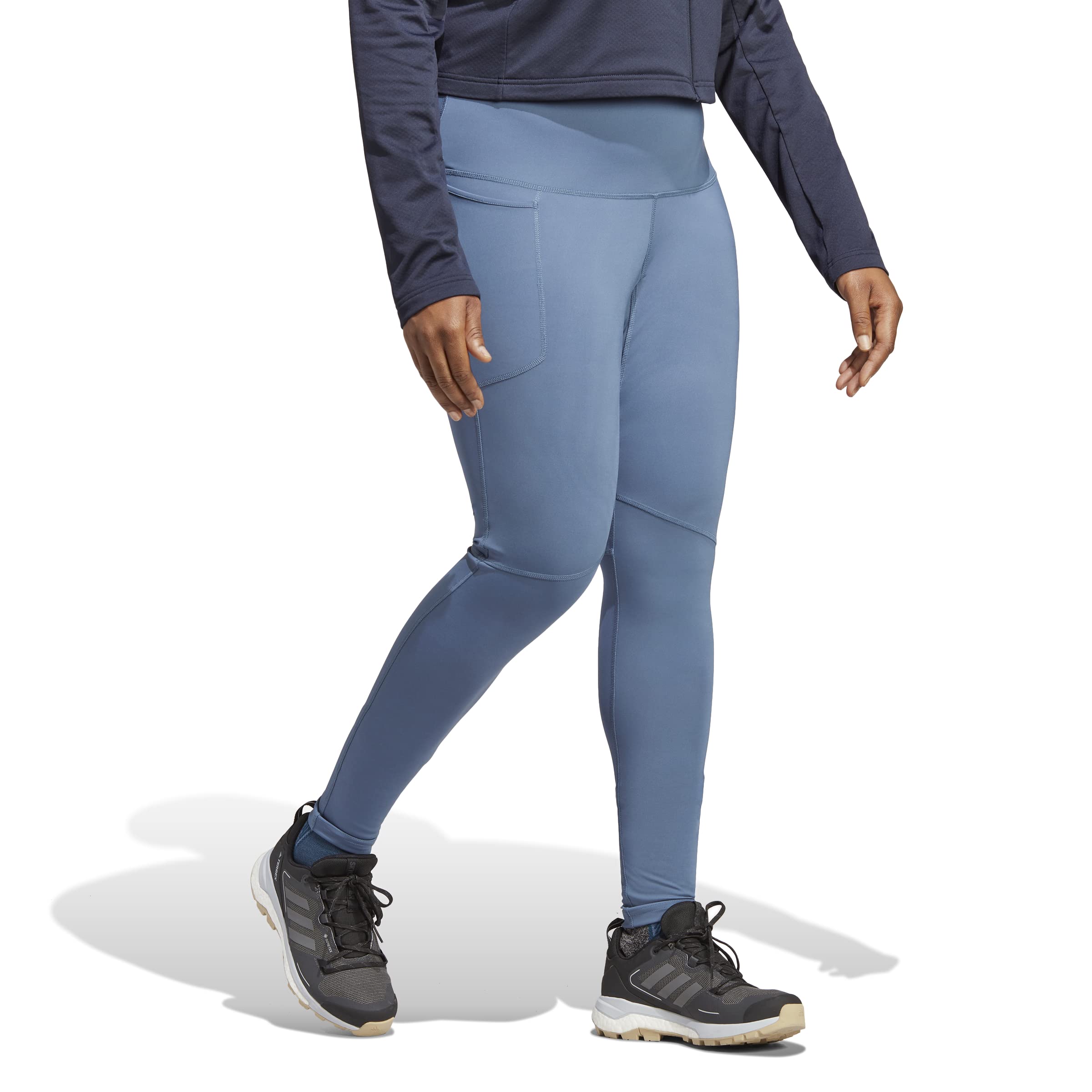 adidas W Mt Tights Pl - Rajstopy Kobiety