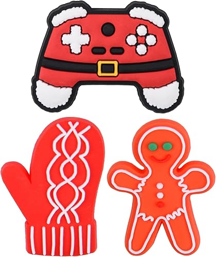 Miniatura 6 de Dijes navideños para zapatos, decoración para niñas, mujeres, adolescentes, niños