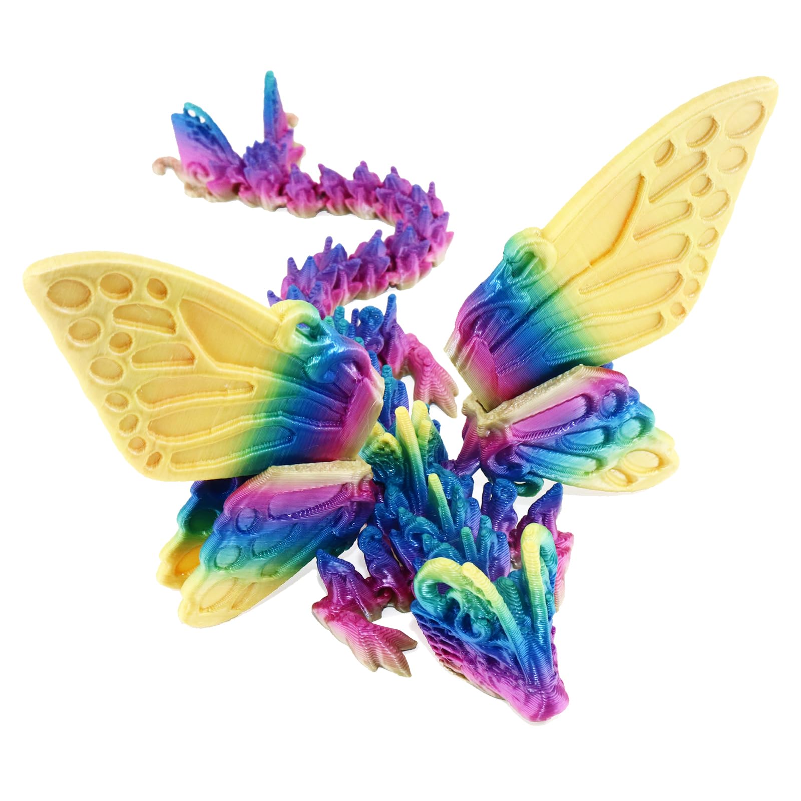 DEFORAGE 3D Printed Butterfly Dragon — image 1