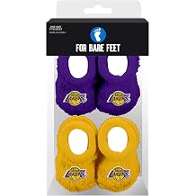 FBF - Officially Licensed NBA Infant Bootie Socks 0-12 Months - 2 Pack