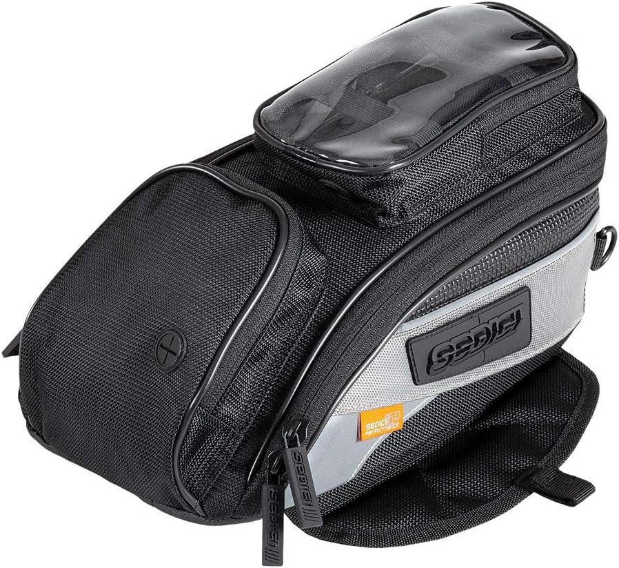 SEDICI T2 Como Tank Bag, Silver