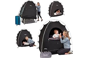Hiccapop Blackout Baby Crib Tent