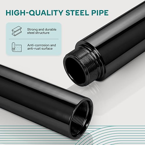 Miniatura 5 de SereneLife Professional Spinning Dance Pole, 45mm Portable Exercise Pole for Fitness – Durable Steel Build, Anti-Rust Finish, Suitable for Home