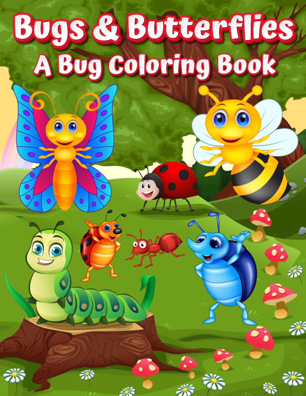 Bugs and Butterflies: A Bug Coloring Book