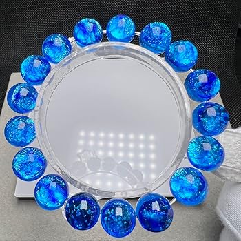 Amazon.co.jp: [ストロベリークォーツ] ミヤコマリン 12mm 青芯