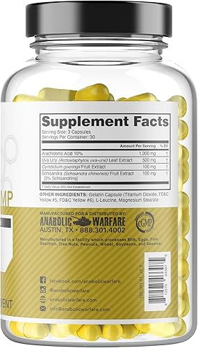 Miniatura 3 de Bomba anabólica, fórmula avanzada de la bomba, aumentar las bombas musculares*, maximizar la entrega de nutrientes* (90 cápsulas)