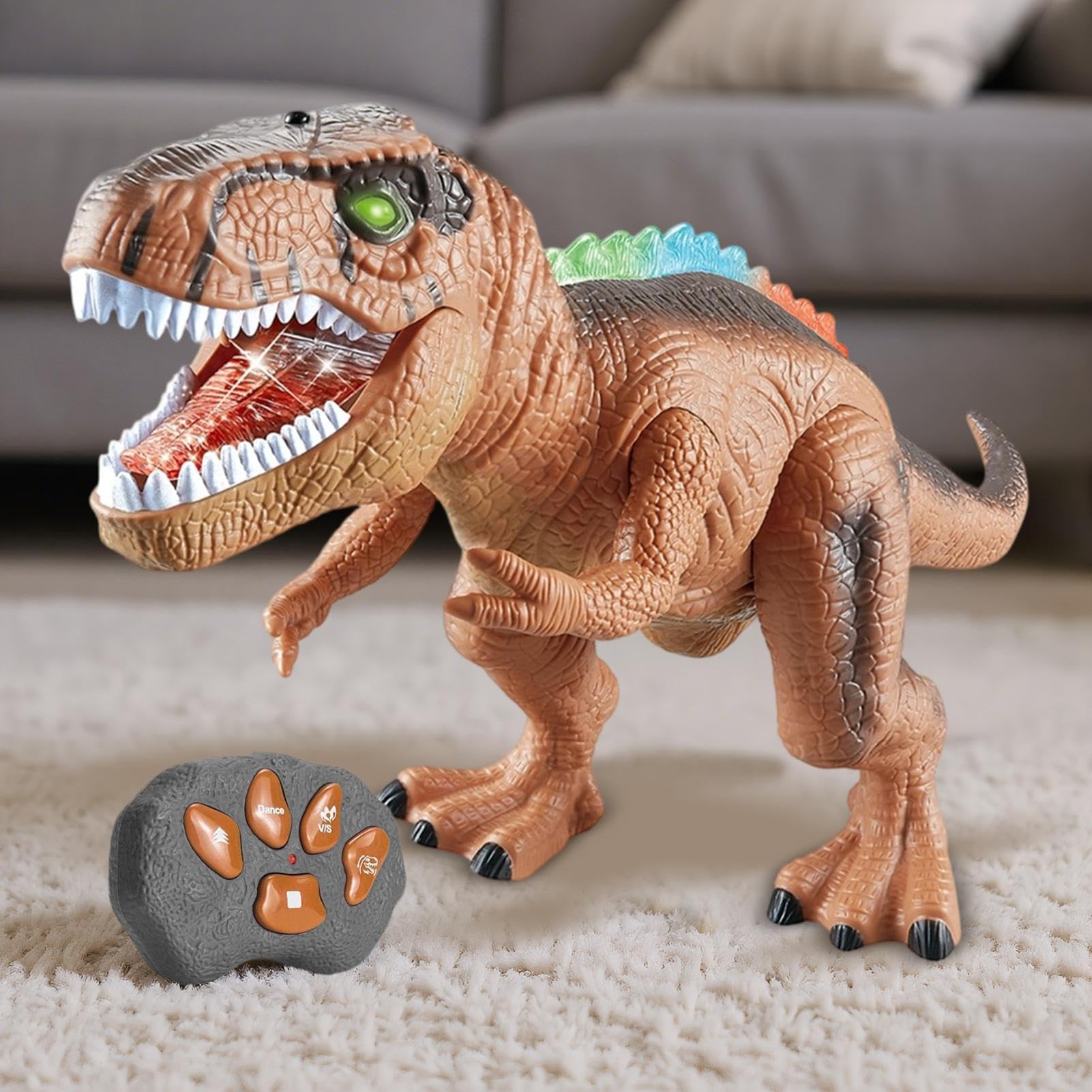 Giocattoli Dinosauri Telecomandati Realistico RC Educativo Elettronico