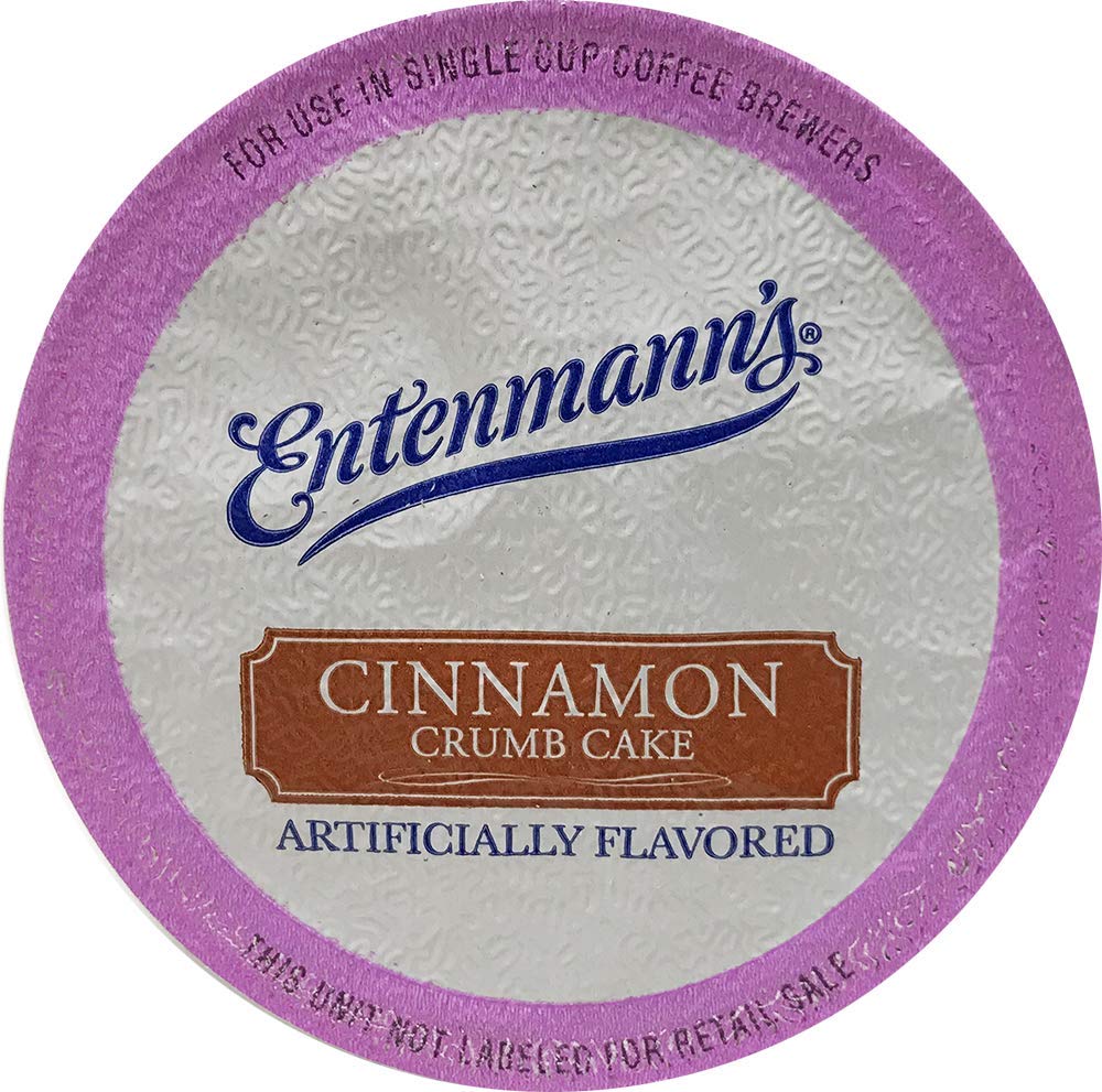 Entenmann's Single Serve Coffee, 100 Count (Cinnamon Crumb Cake) Medium Roast