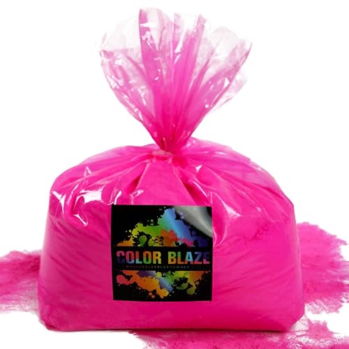 Color Blaze Holi Colored Powder - 25 lbs of Pink