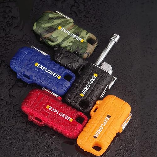 Miniatura 6 de Encendedores eléctricos, encendedor de cuello flexible mejorado USB-C recargable 360, IP56 a prueba de polvo e impermeable para velas, aromaterapia,