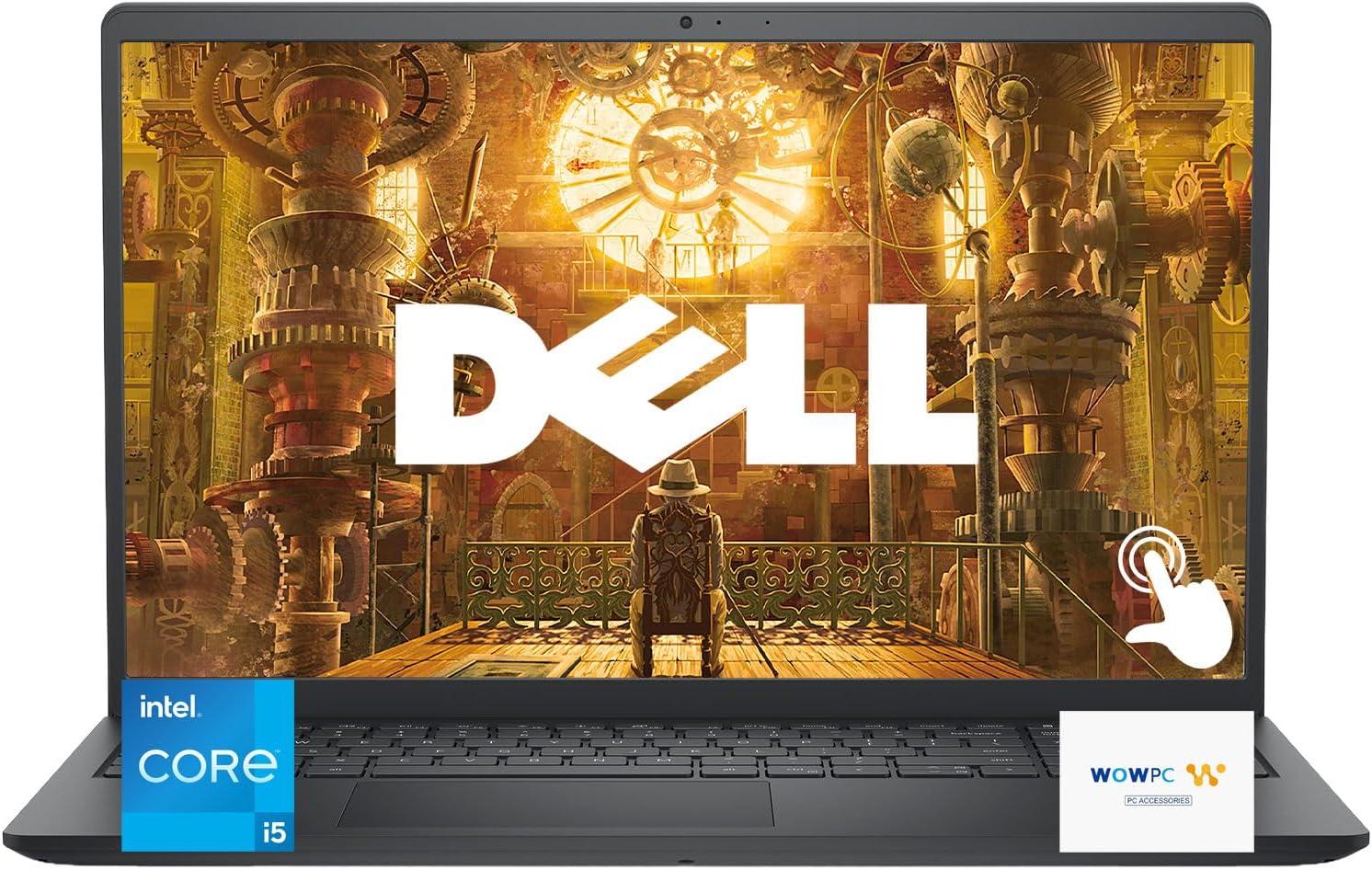 Dell Inspiron 15 Laptop, 15.6" FHD (1920 x 1080) Touchscreen, Gen 13 Intel Core i5, 32GB RAM 1.5TB Storage (1TB PCIe SSD + 512GB Portable Drive), Windows 11 Pro, Anti-Glare Coating, w/WOWPC Bundle