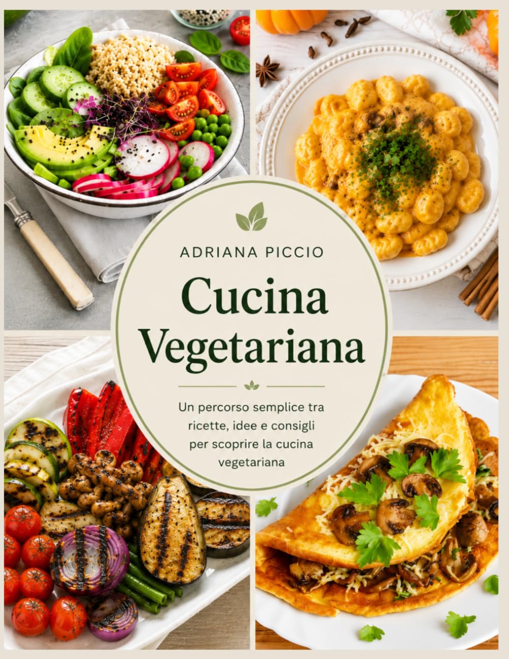 Cucina Vegetariana: Un percorso semplice tra ricette, idee e consigli per scoprire la cucina vegetariana