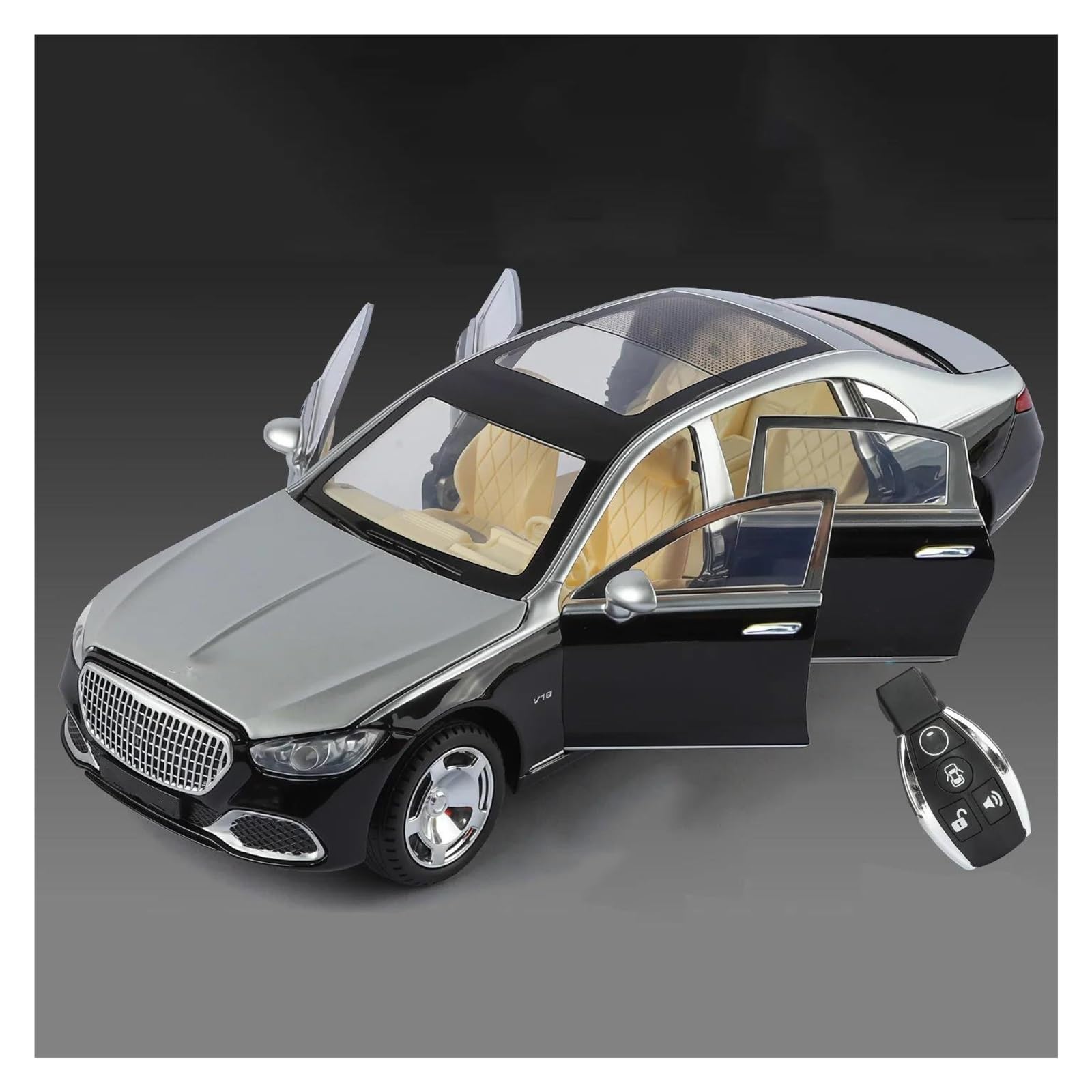 BANKOTO Diecast Car For Maybach S680 Diecast Model Car Collectible