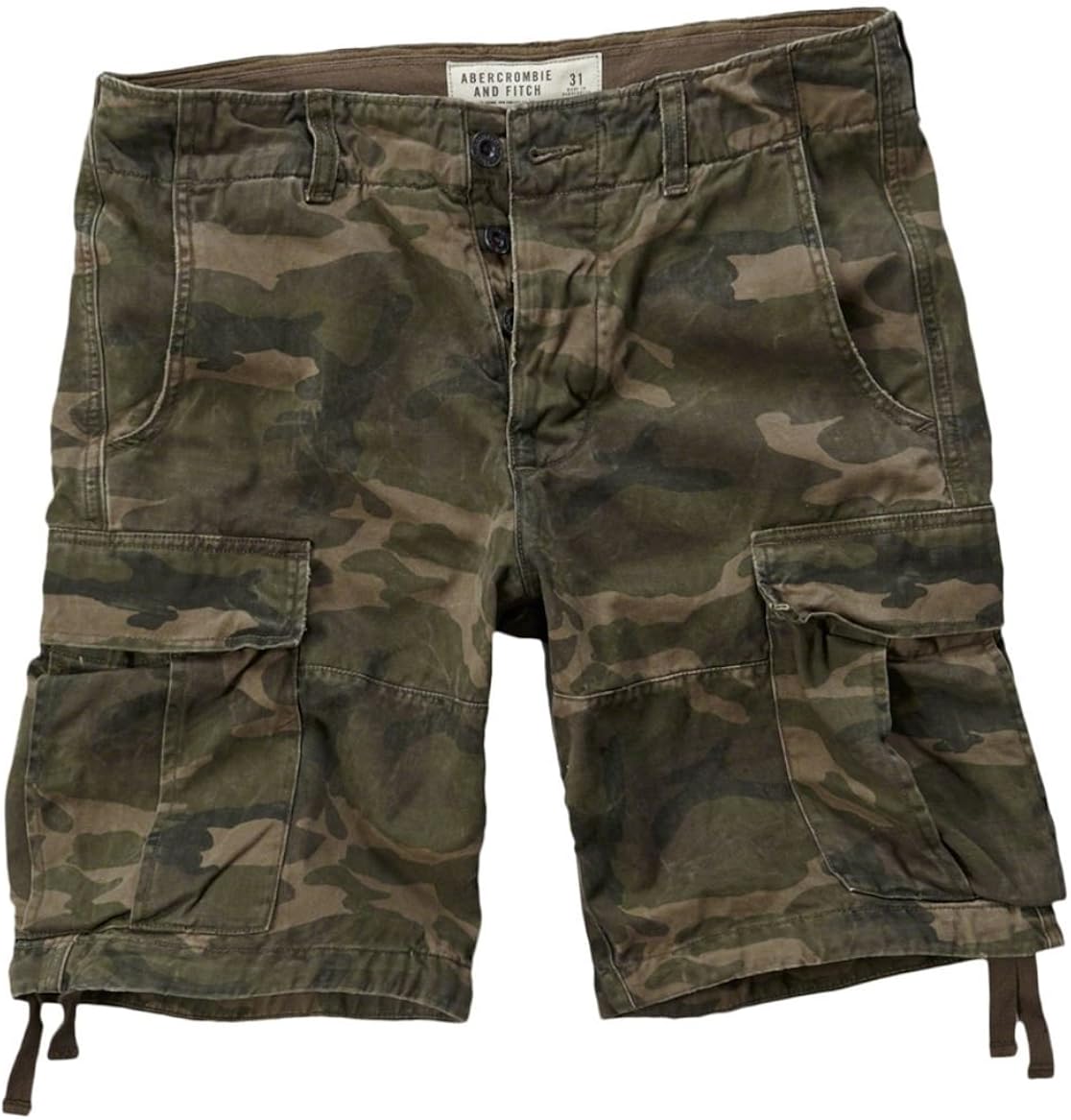Abercrombie uomo a \u0026 F cargo shorts bermuda Verde Camo : Amazon.it:  Abbigliamento