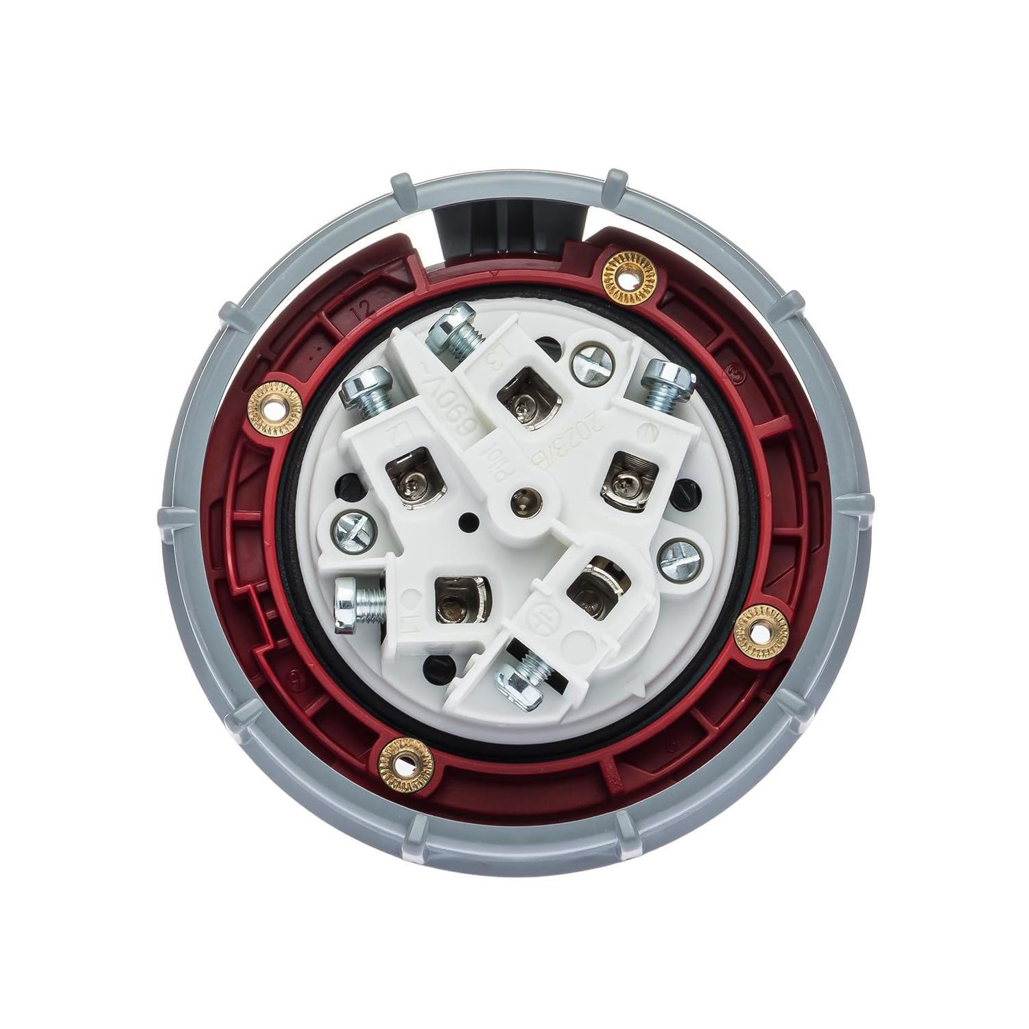 PC eLECTRIC 03653 fiches aériennes basse tension, Code heure 6, IP67 – 63 a-3p + N + T-200/346 240/415 V
