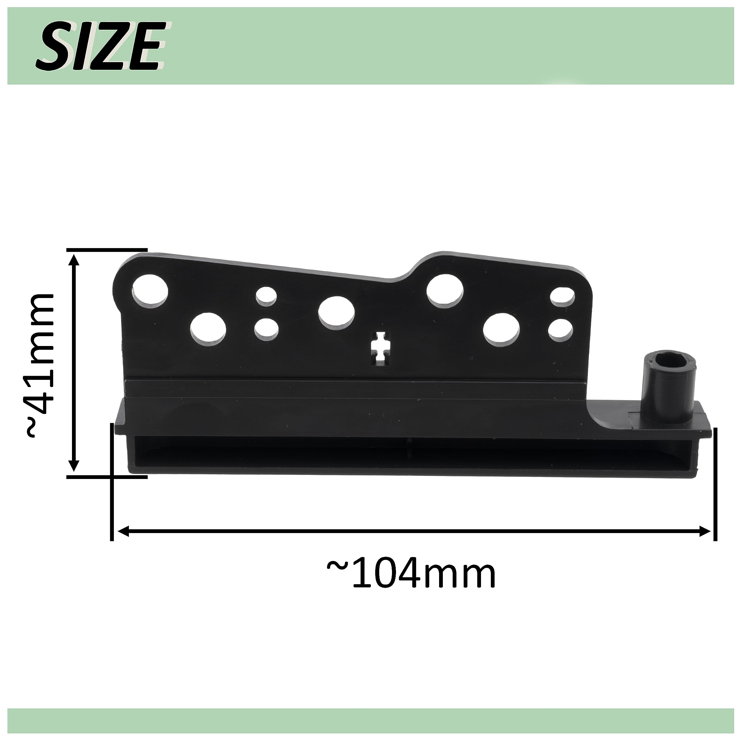 Adattatore Autoradio 2 DIN Per Toyota - Telaio In Plastica Per 4-Runner, RAV4, Yaris E Altri - Foto 9