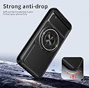 Glaxx Heavy Duty Ring Back Case Cover for Honor 400 - Kickstand, Camera Slider Protection with Magnetic Ring Rugged Bumper Hard Back Cover for Honor 400 gallery image