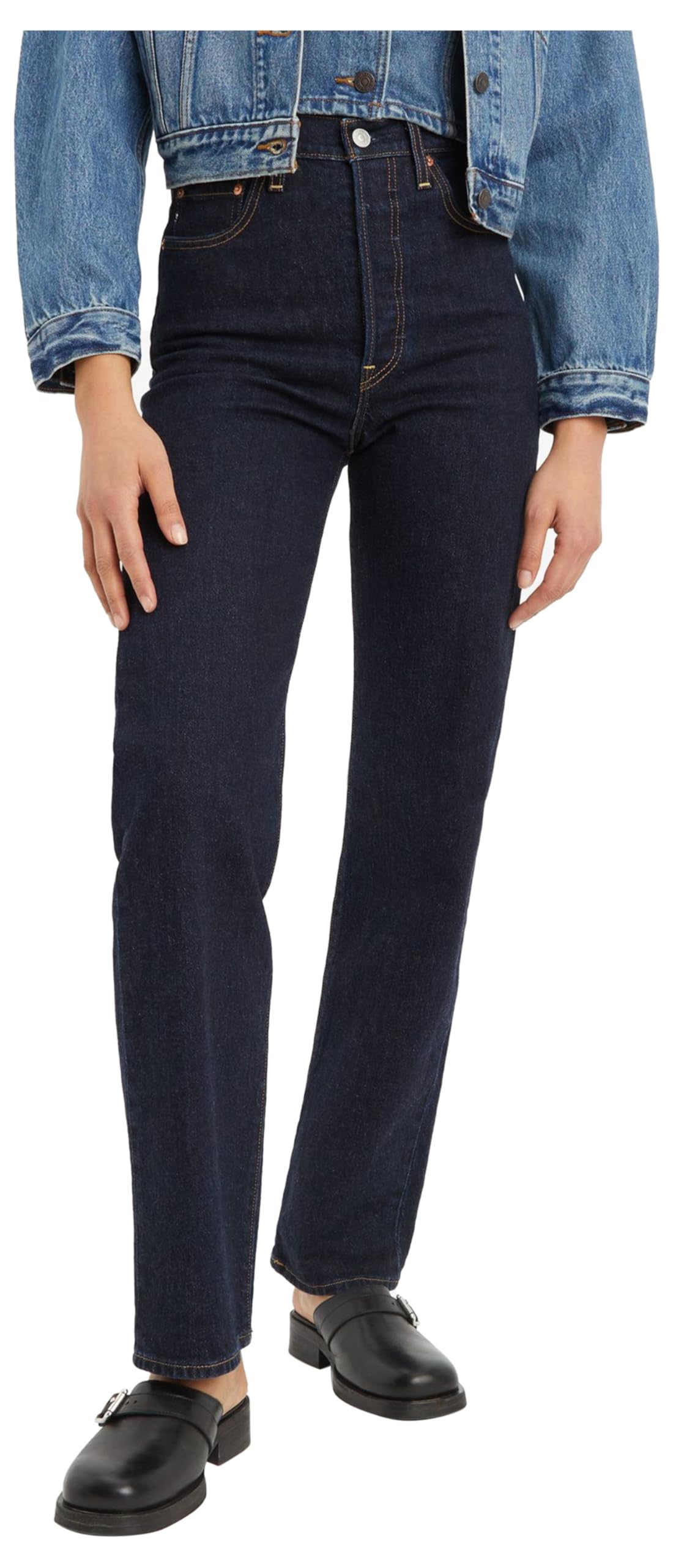 Levi's Ribcage Full Length Jeans Donna