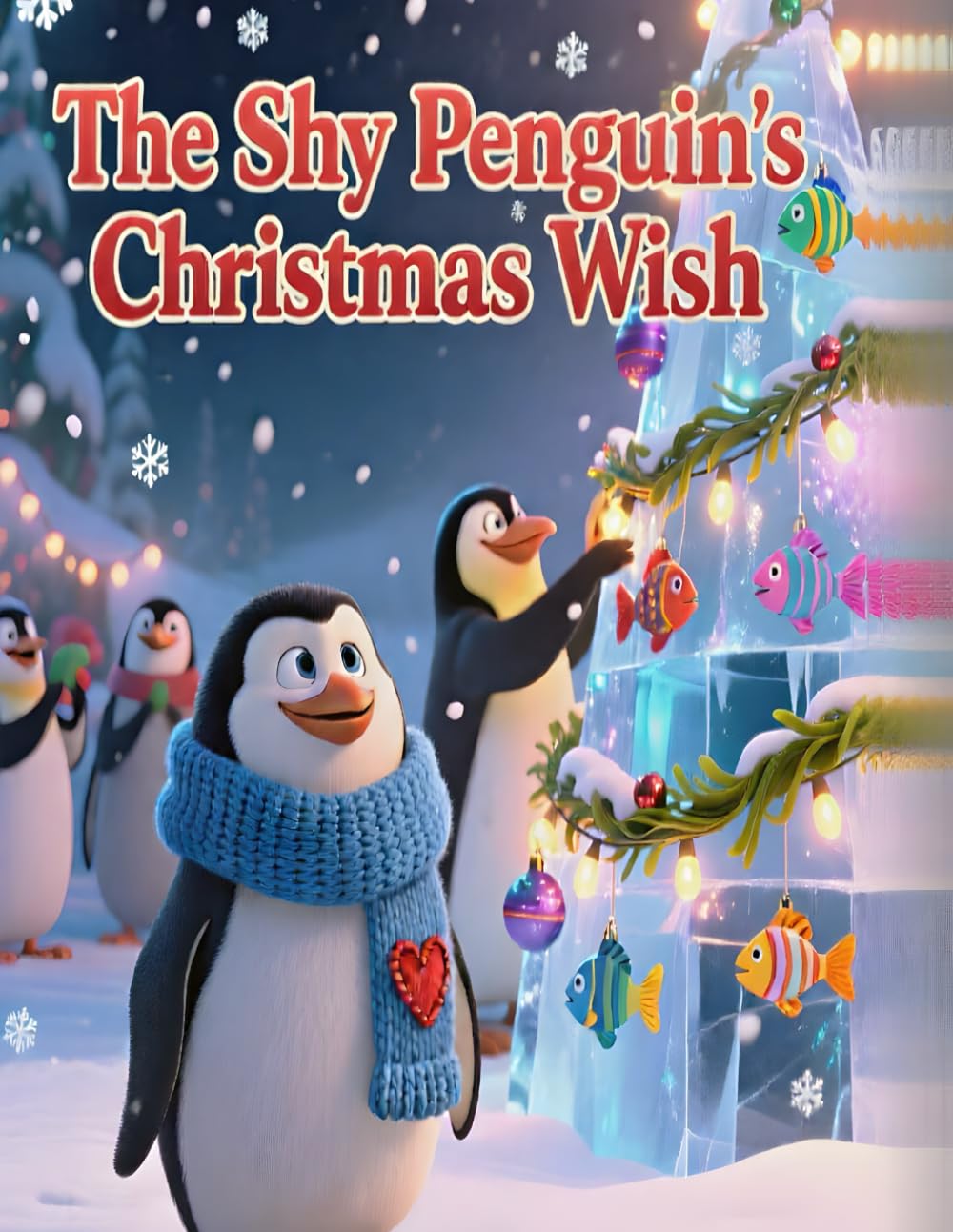 The Shy Penguin's Christmas Wish: A Heartwarming Christmas Story About Being Helpful and Kind