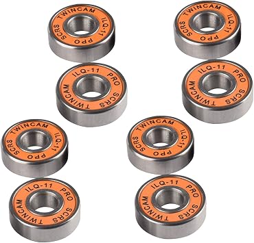 TGHY 608-2RS Ball Bearing 8mm x 22mm x 7mm ILQ-11 High Precision Bearing for Skateboard Inline Skate Roller Skate Scooter Longboard Spinner Etc