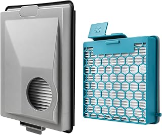 Juego de Filtros de Repuesto para Miele Boost CX1, Filtro HEPA y Filtro de Polvo Fino para Aspiradora Miele Boost CX1 Active, Allergy, Cat & Dog, Parquet PowerLine, SF-HY 60, CX-FSF