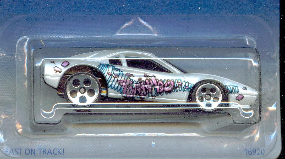 Amazon.com: Hot Wheels 1997 #547 Ferrari 308 White QuickSilver