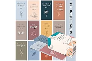 Affirmation Cards for Confidence and Self-Love
