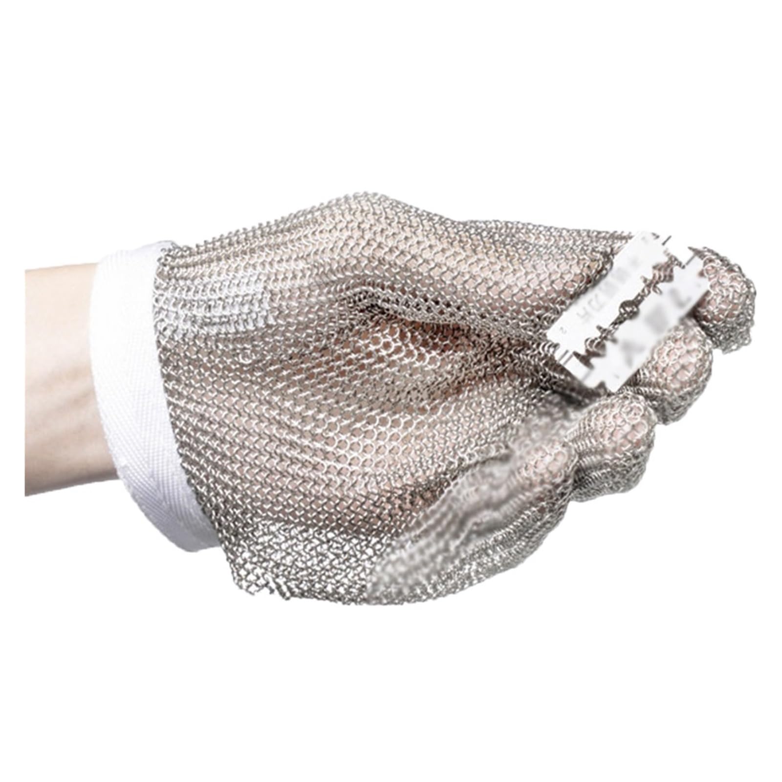 Gant Anti Coupure Lot De 2 Gants De Protection En Cotte De Mailles Résistants Aux Coupures À 9 Niveaux, Gants De Mandoline Confortables For Chefs Menuisiers(S)