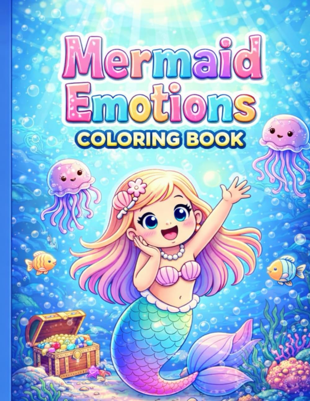 Mermaid Emotions: Coloring Book (The World of Mermaids)