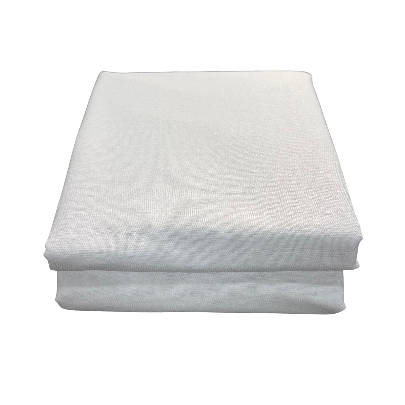Woven Cotton Iron-On Fusible Interfacing, White Medium Weight 100% Cotton Single-Sided Iron-On Interfacing for Quilt(44inch*2y)