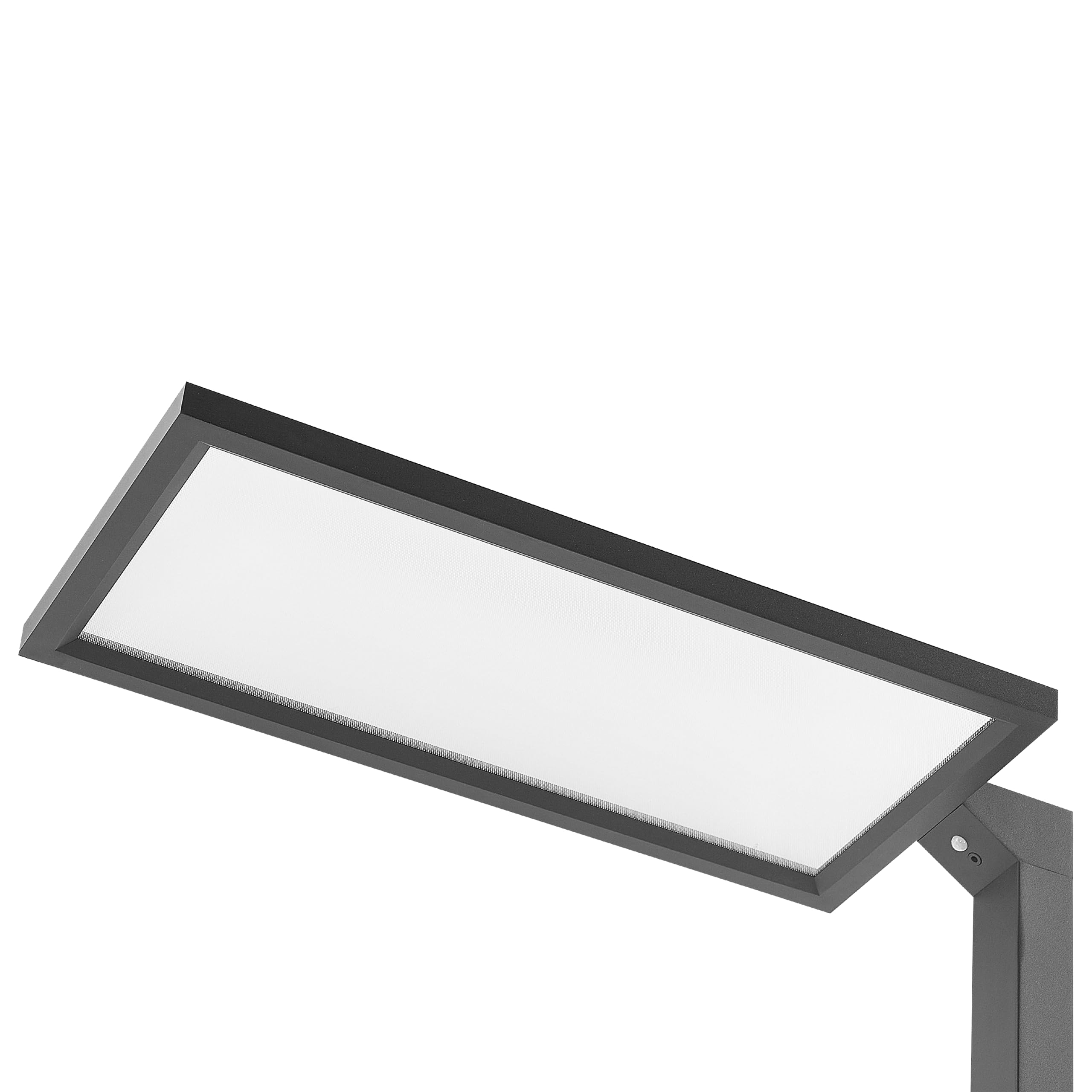 Beliani LED-Stehlampe Metall schwarz mit Bewegungsmelder Touch-Funktion dimmbar Orion