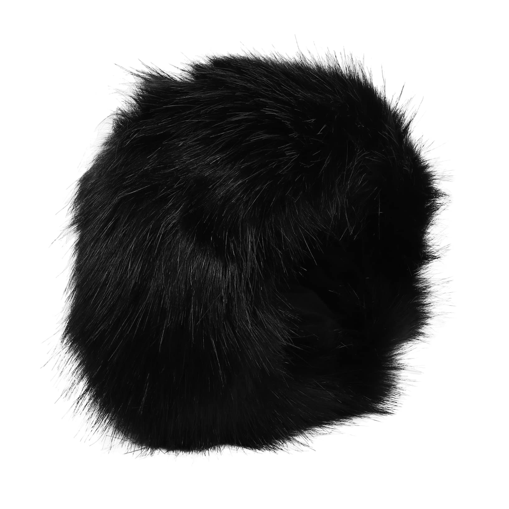Didiseaon Faux Fur Winter Headband Hat Circle Warm Ear Warmer for Women Stylish Design