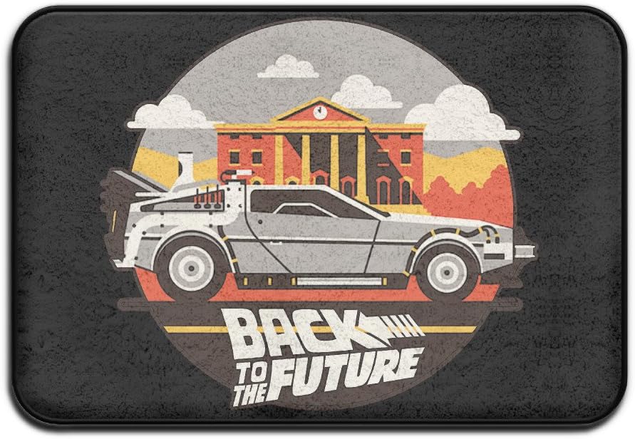 Back To The Future Non-slip Doormat Rug,Indoor Outdoor Doormat ,dog Rug,size 60cm40cm