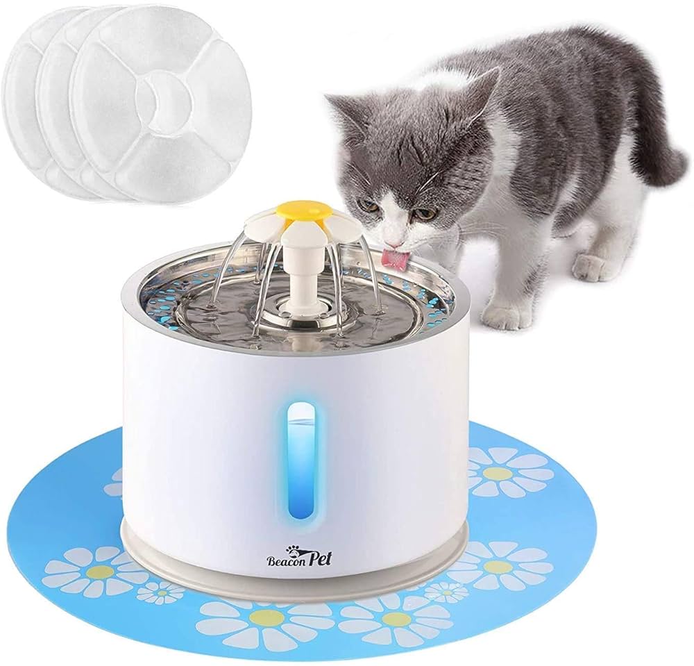 犬 猫 給水 Amazon | Pet Zzz 2.2L ペット用ウォーターサーバー、猫用自動