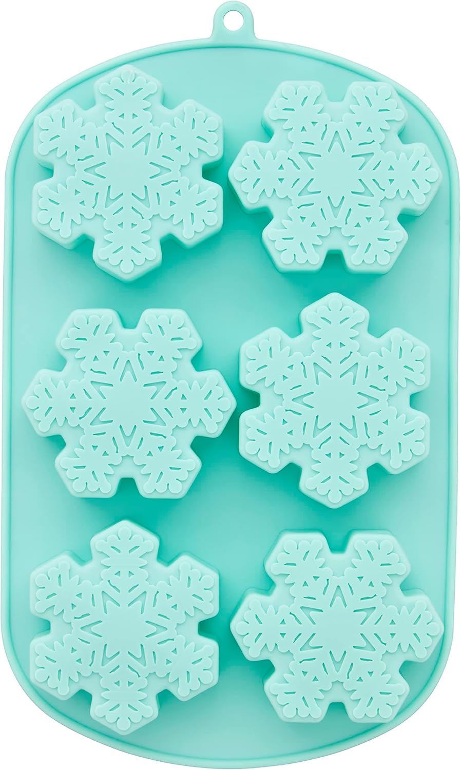 Wilton Winter Snowflake Silicone Baking and Candy Mold, 6-Cavity : Home & Kitchen