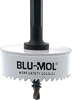 Disston E0102335 1-1/2-Inch Blu-Mol Sheet Metal Hole Saws Boxed, 38mm