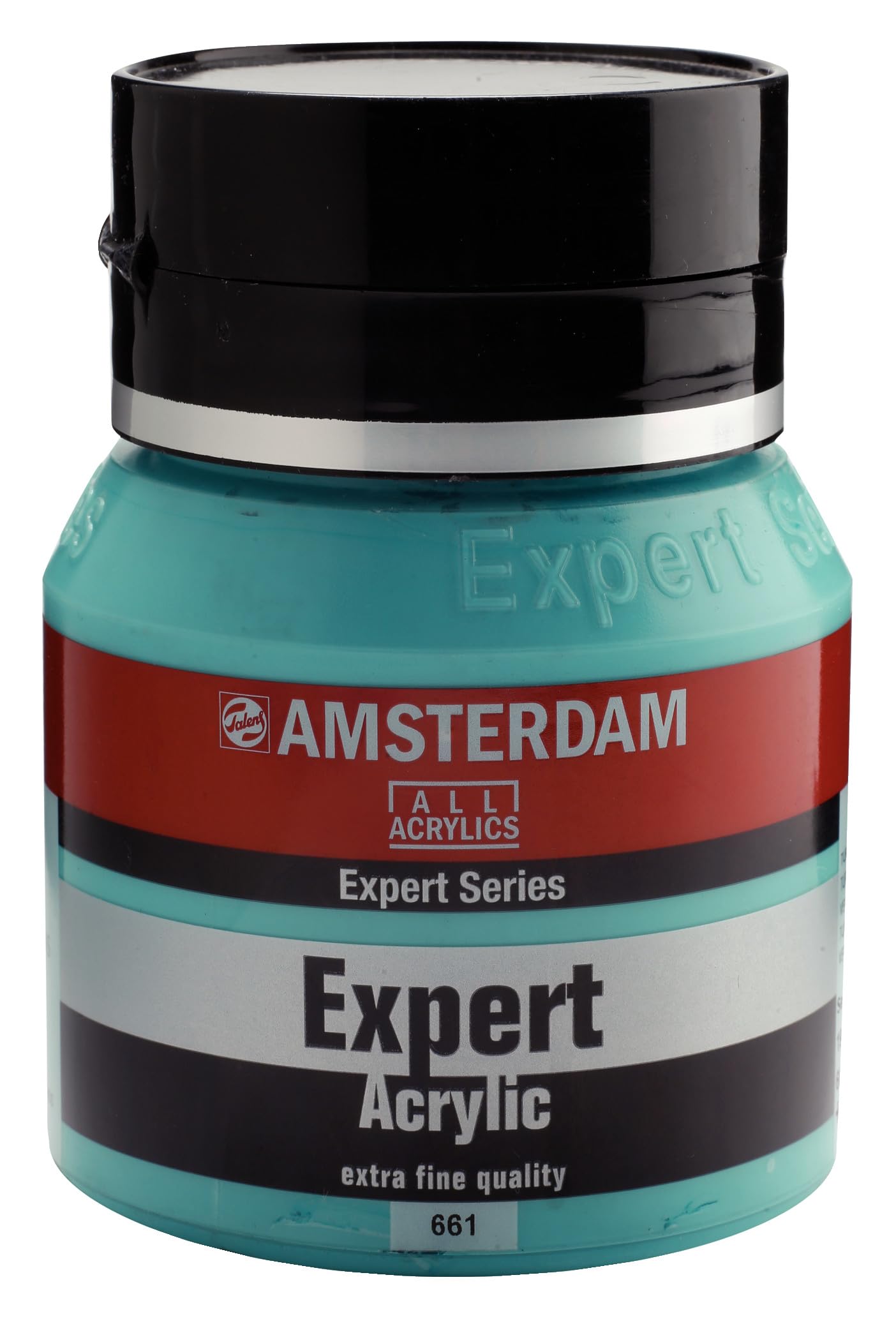 Amsterdam Expert Series Acrylic - 400 ml Turquoise Green 661 - Professional Heavy Body Paint with Excellent Lightfastness & Durable Satin Finish
