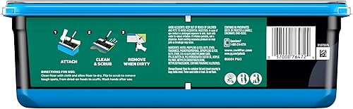 Miniatura 11 de Swiffer Barrido + trapeador, repuesto de almohadillas húmedas, limpiador de pisos, paños de limpieza, resistente, fresco, 20